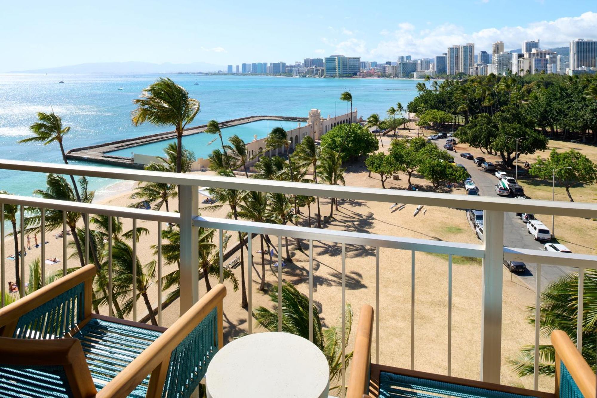 Kaimana Beach Hotel Honolulu Exterior foto